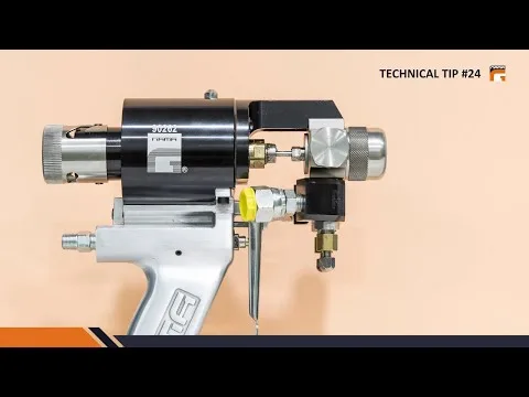 Pistolet à purge mécanique, les options de coulée